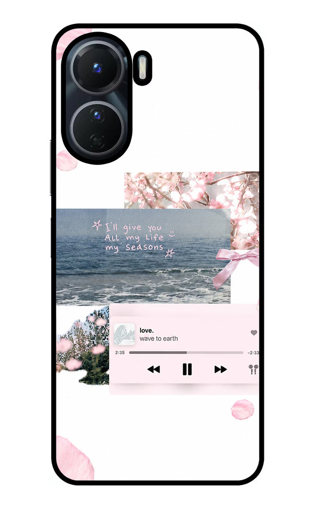 Wave to earth Vivo Y56 5G Glass Case