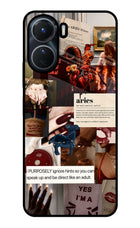 Zodiac Aries Vivo Y56 5G Glass Case