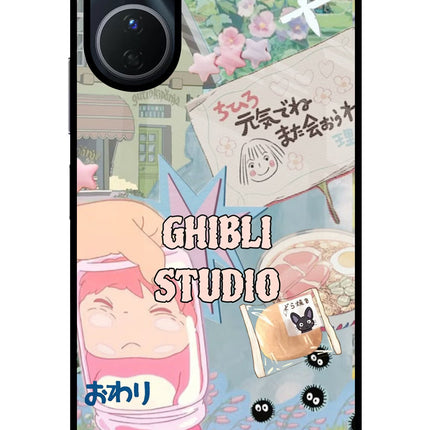 Studio Ghibli Vivo Y56 5G Glass Case