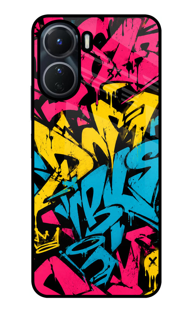 Graffiti Vibe Vivo Y56 5G Glass Case
