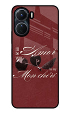 Velvet Cherry Vivo Y56 5G Glass Case
