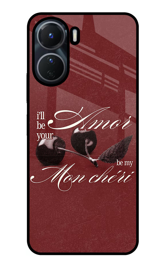 Velvet Cherry Vivo Y56 5G Glass Case