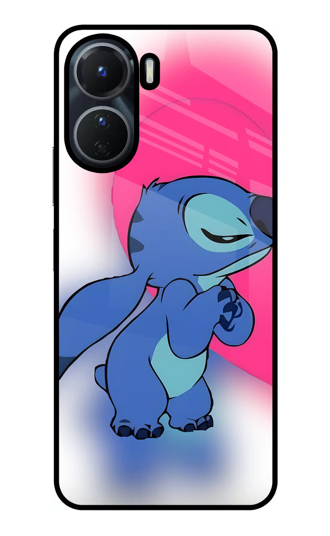 Stitch Hug Vivo Y56 5G Glass Case