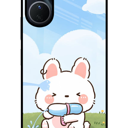 Bunny Treat Vivo Y56 5G Glass Case