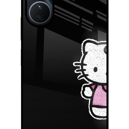 Kitty Charm Vivo Y56 5G Glass Case