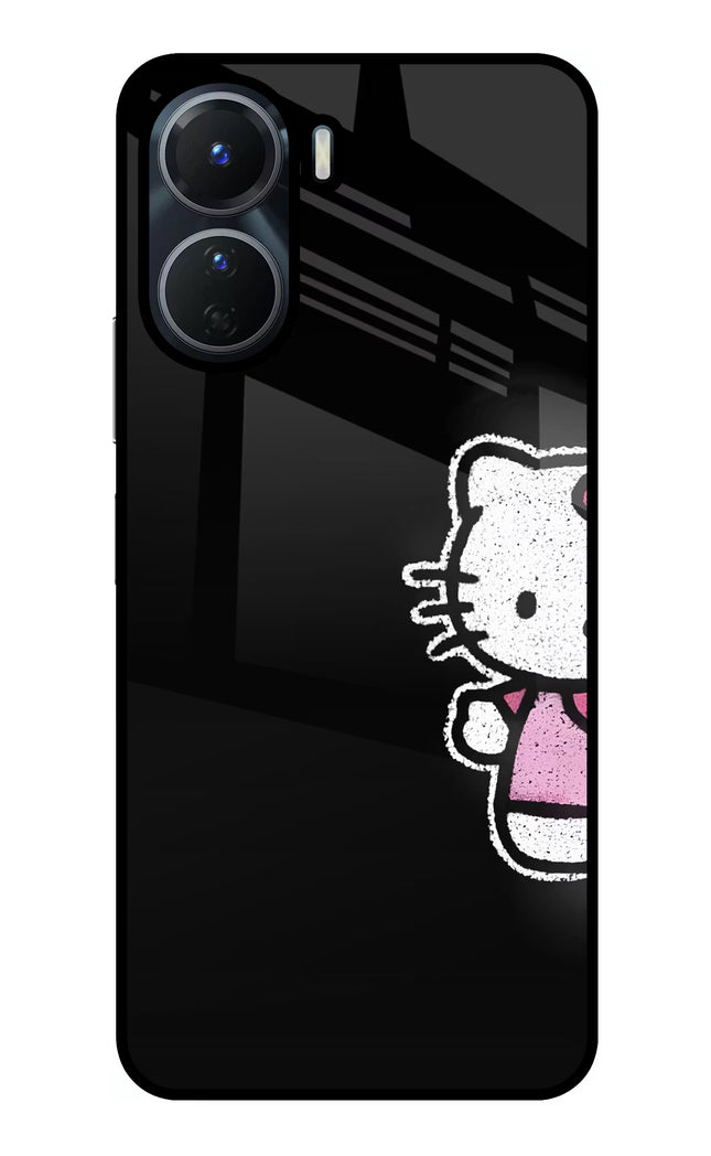Kitty Charm Vivo Y56 5G Glass Case