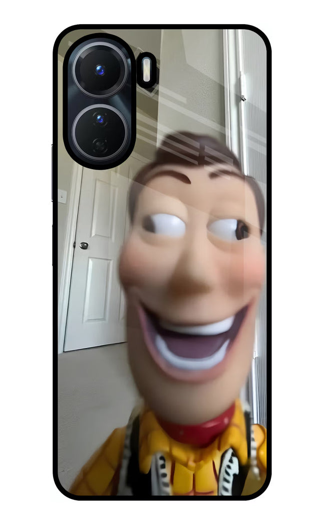 Side Eye Woody Vivo Y56 5G Glass Case