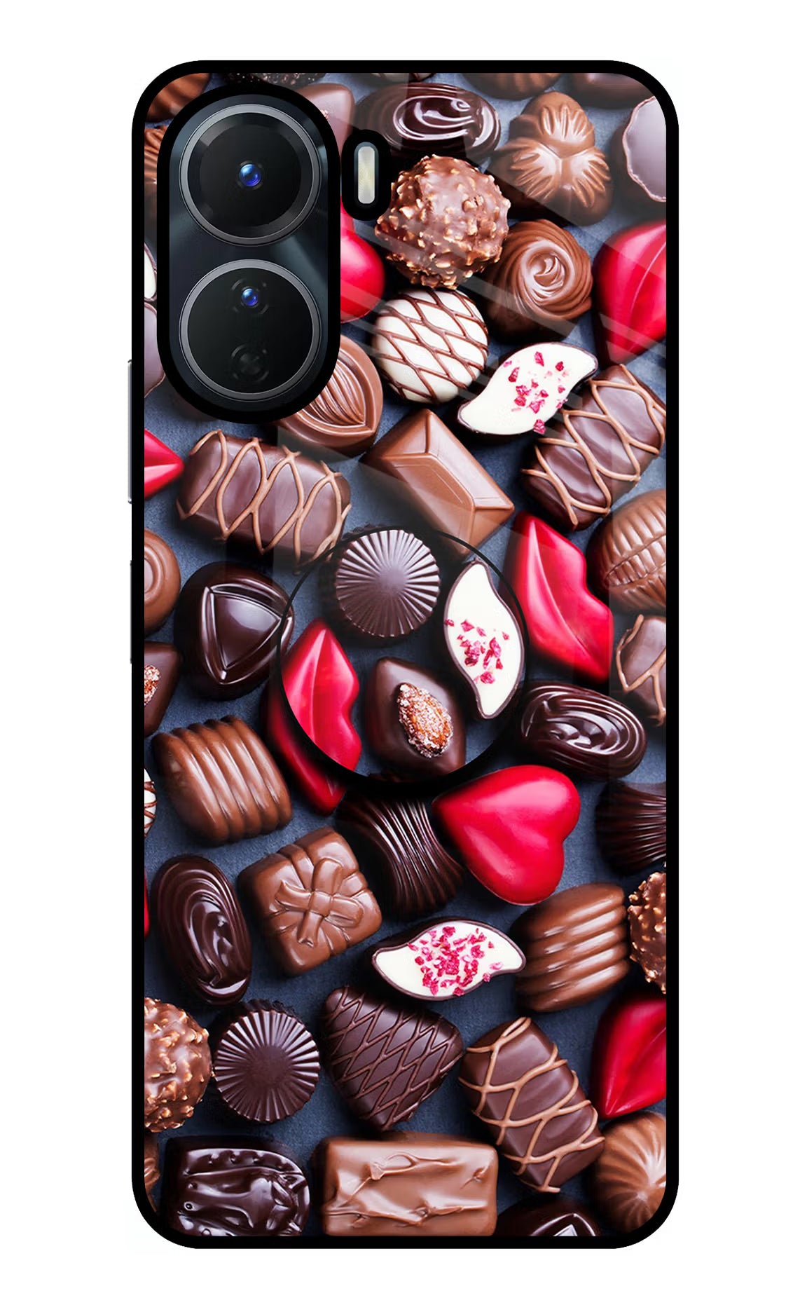 Chocolates Vivo Y56 5G Pop Case by Casekaro