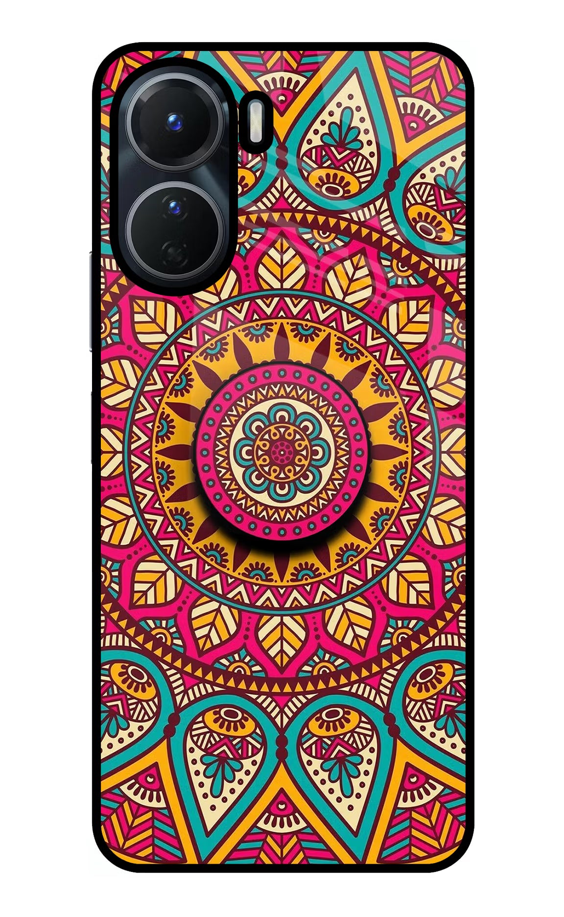 Mandala Vivo Y56 5G Pop Case by Casekaro