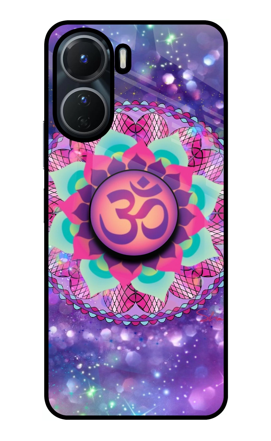 Om Purple Vivo Y56 5G Pop Case