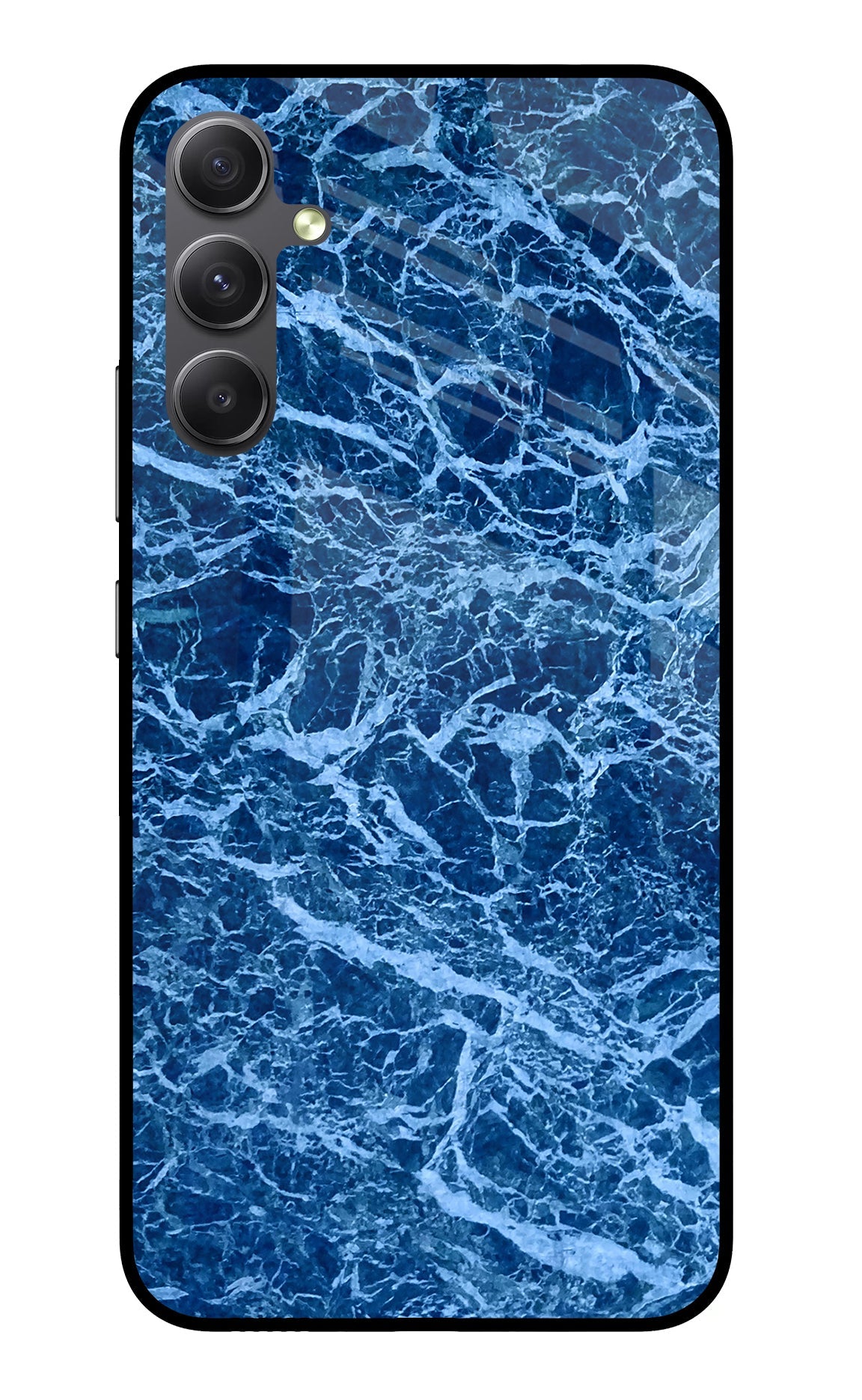 Blue Marble Samsung A34 5G Glass Case