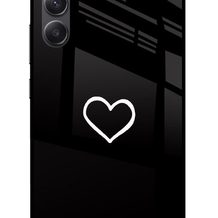 Heart Samsung A34 5G Glass Case
