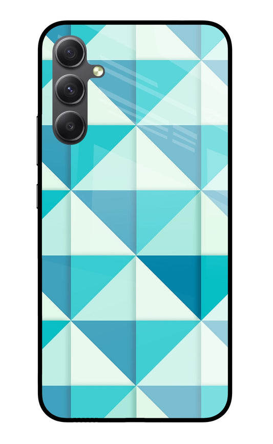 Abstract Samsung A34 5G Glass Case