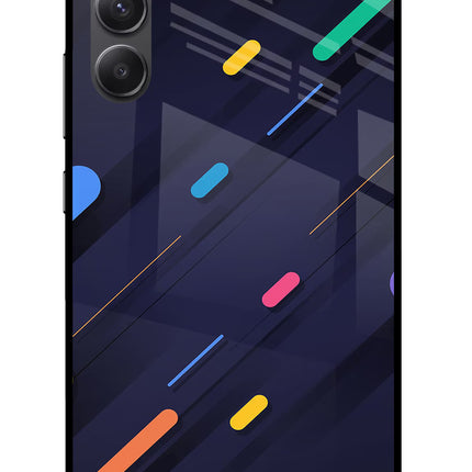 Abstract Design Samsung A34 5G Glass Case