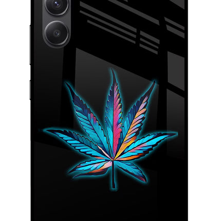 Weed Samsung A34 5G Glass Case