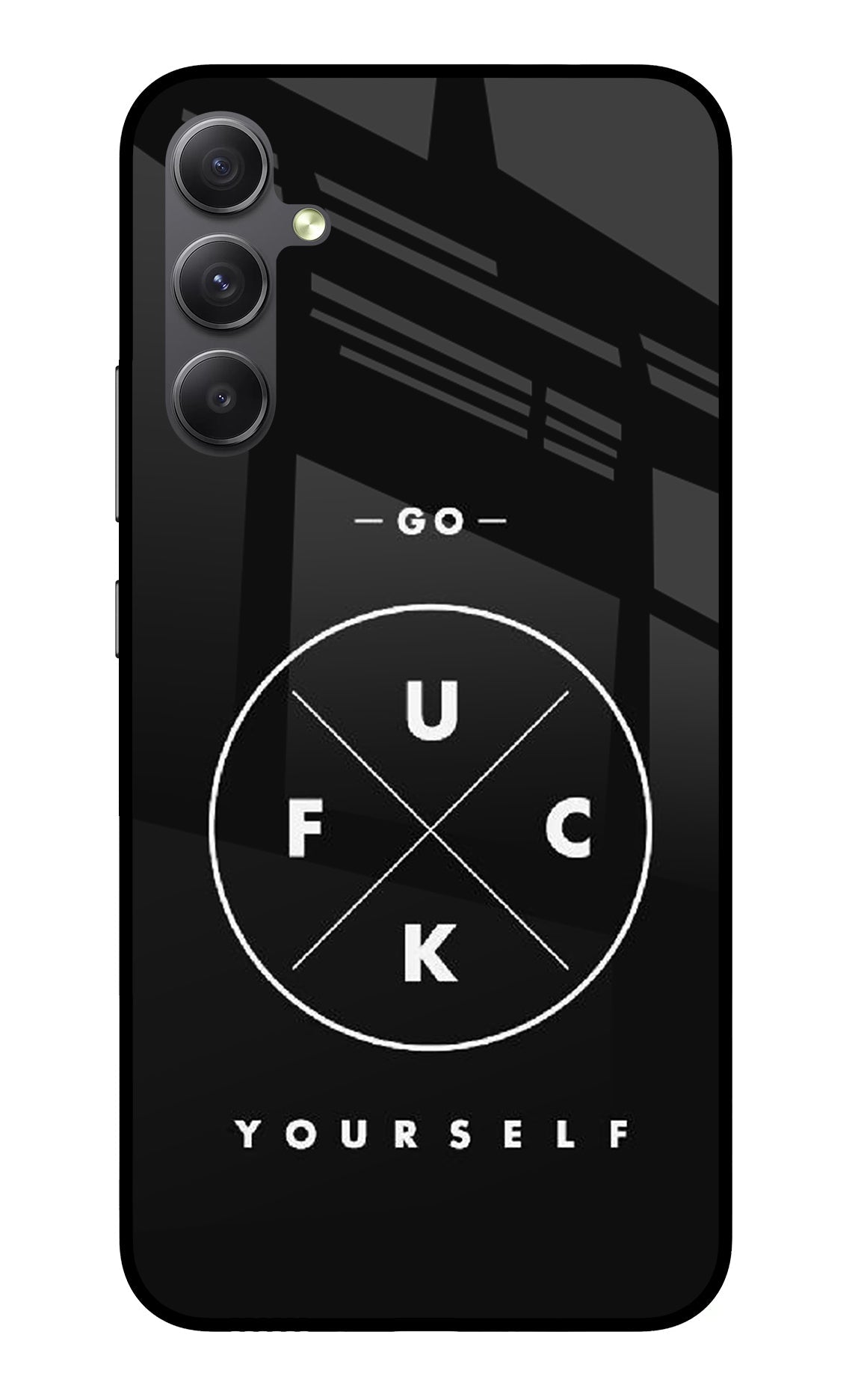 Go Fuck Yourself Samsung A34 5G Back Cover