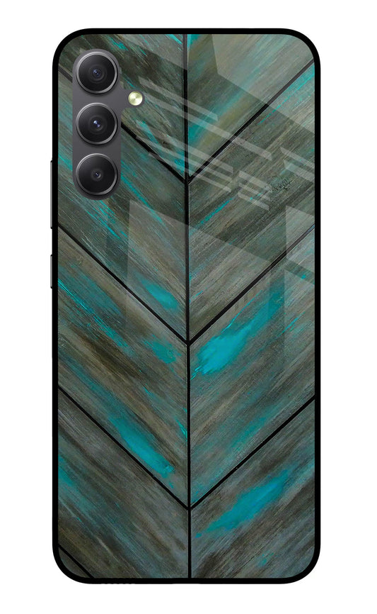 Pattern Samsung A34 5G Glass Case