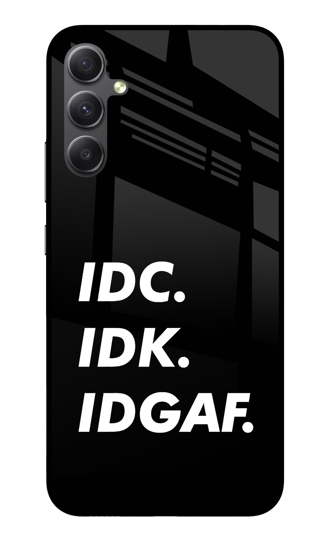 Idc Idk Idgaf Samsung A34 5G Back Cover