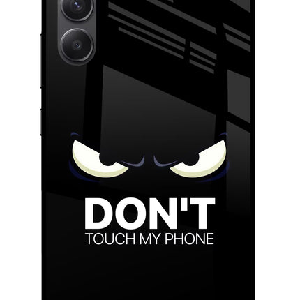 Don'T Touch My Phone Samsung A34 5G Glass Case