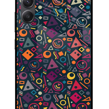 Geometric Abstract Samsung A34 5G Glass Case