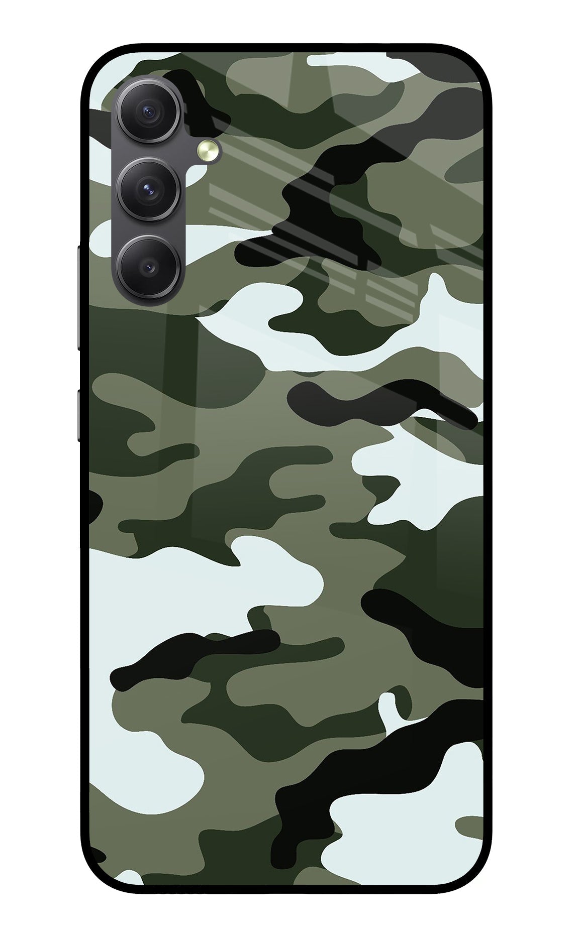 Camouflage Samsung A34 5G Back Cover