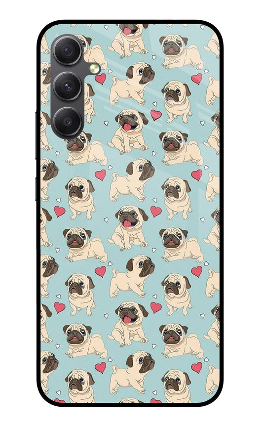 Pug Dog Samsung A34 5G Glass Case
