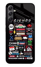 FRIENDS Samsung A34 5G Glass Case