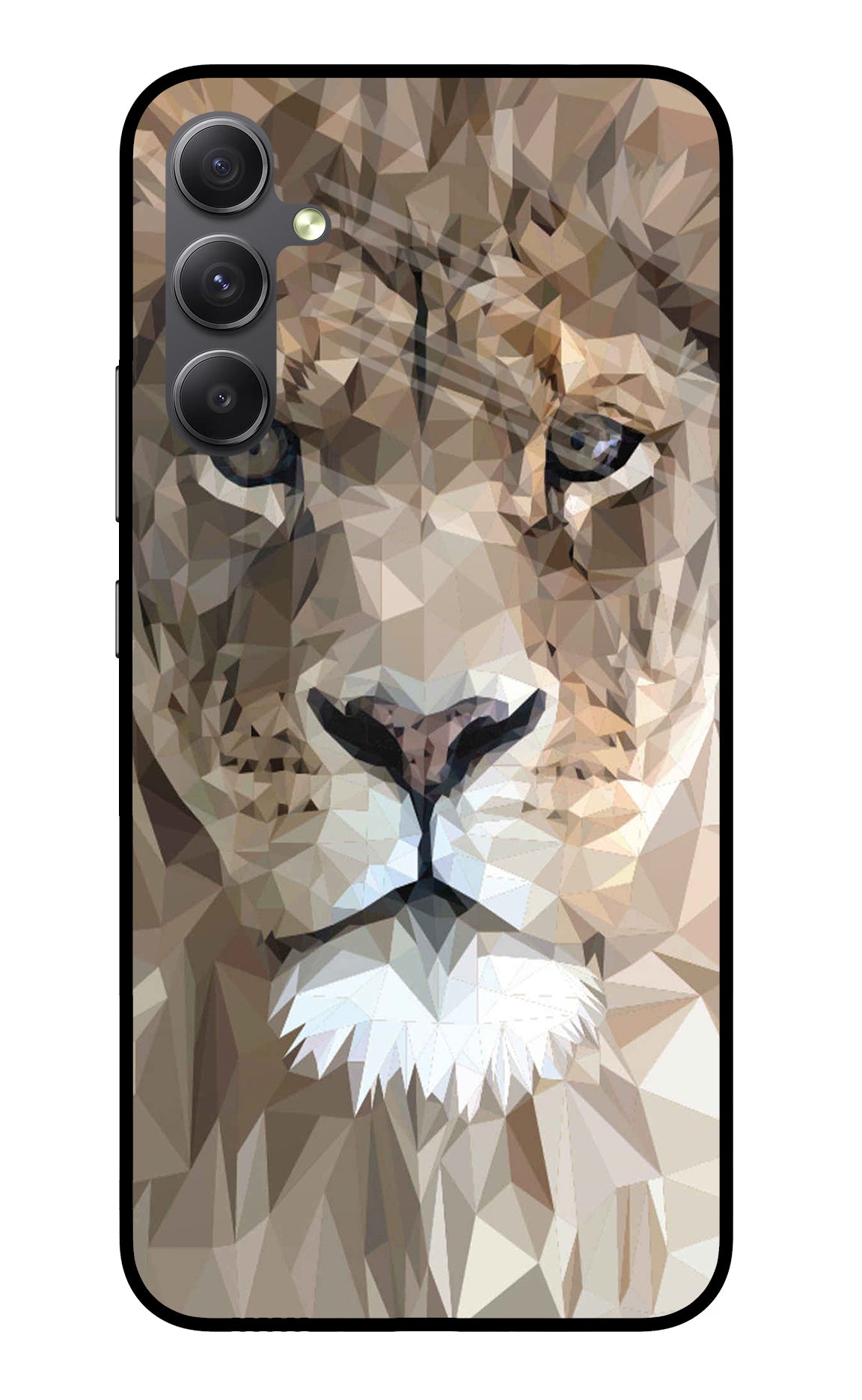 Lion Art Samsung A34 5G Back Cover