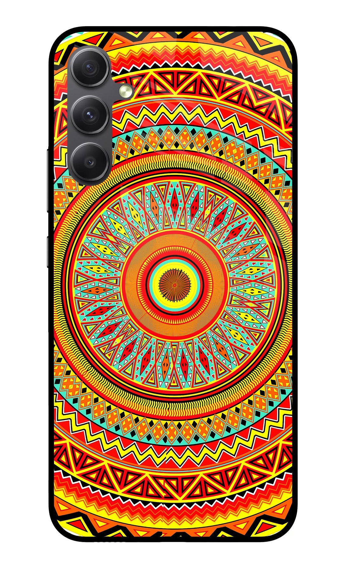 Mandala Pattern Samsung A34 5G Back Cover