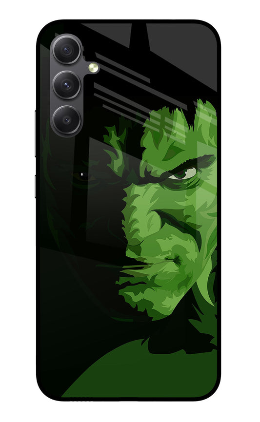 HULK Samsung A34 5G Glass Case