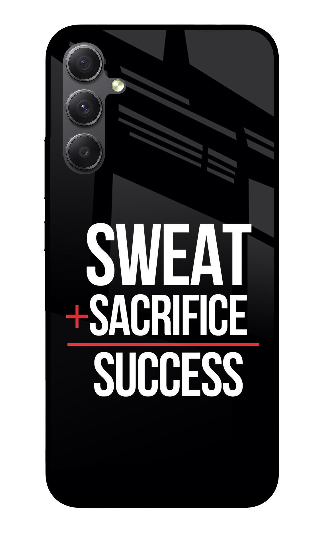 Sweat Sacrifice Success Samsung A34 5G Back Cover