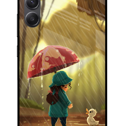 Rainy Day Samsung A34 5G Glass Case