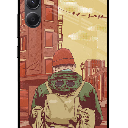 Adventurous Samsung A34 5G Glass Case