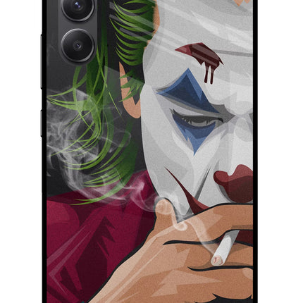 Joker Smoking Samsung A34 5G Glass Case