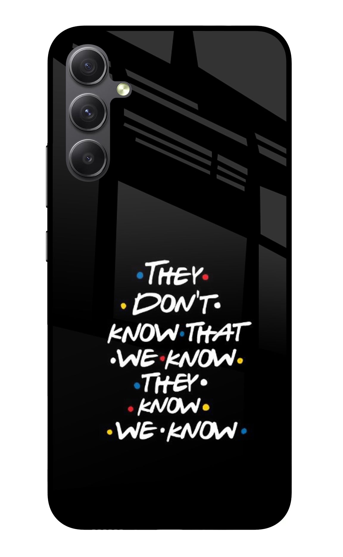 FRIENDS Dialogue Samsung A34 5G Back Cover