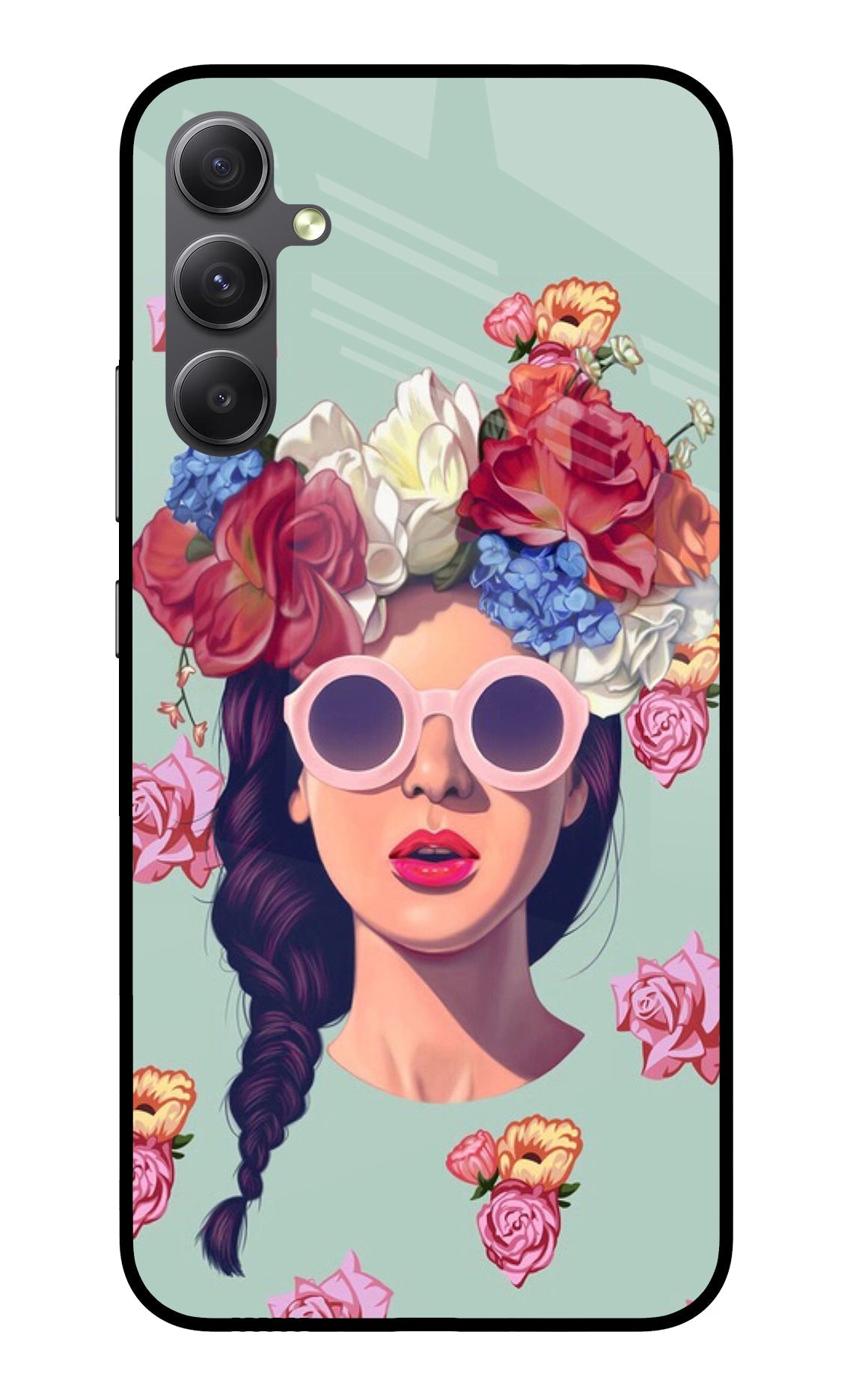 Pretty Girl Samsung A34 5G Glass Case