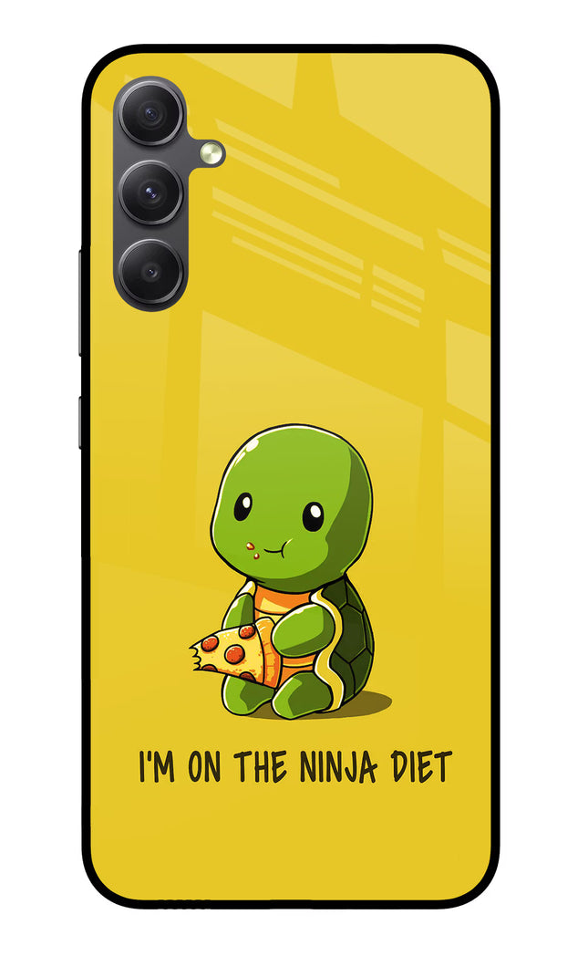 I'm on Ninja Diet Samsung A34 5G Glass Case