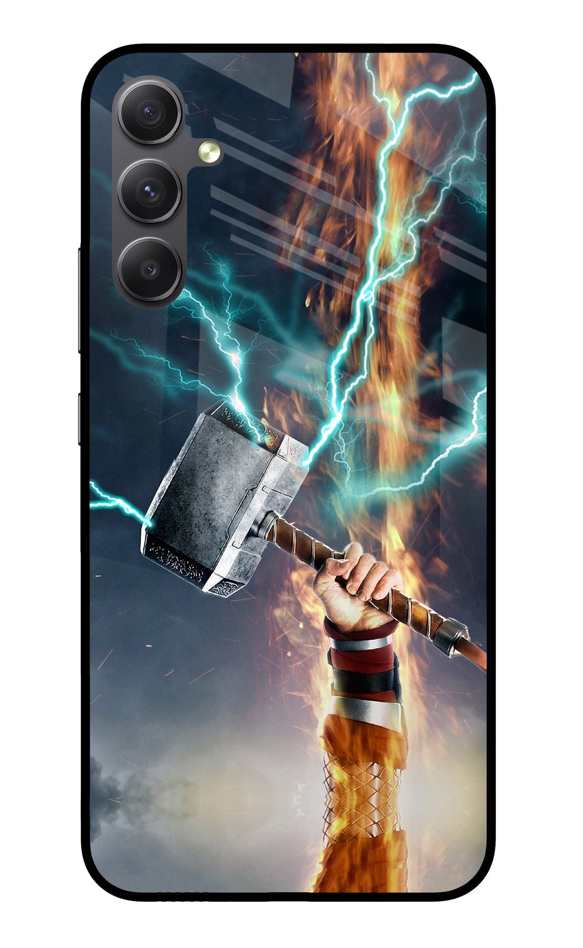 Thor Hammer Mjolnir Samsung A34 5G Back Cover