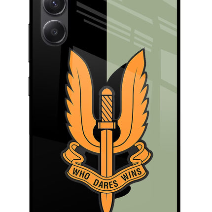 Balidan Logo Samsung A34 5G Glass Case