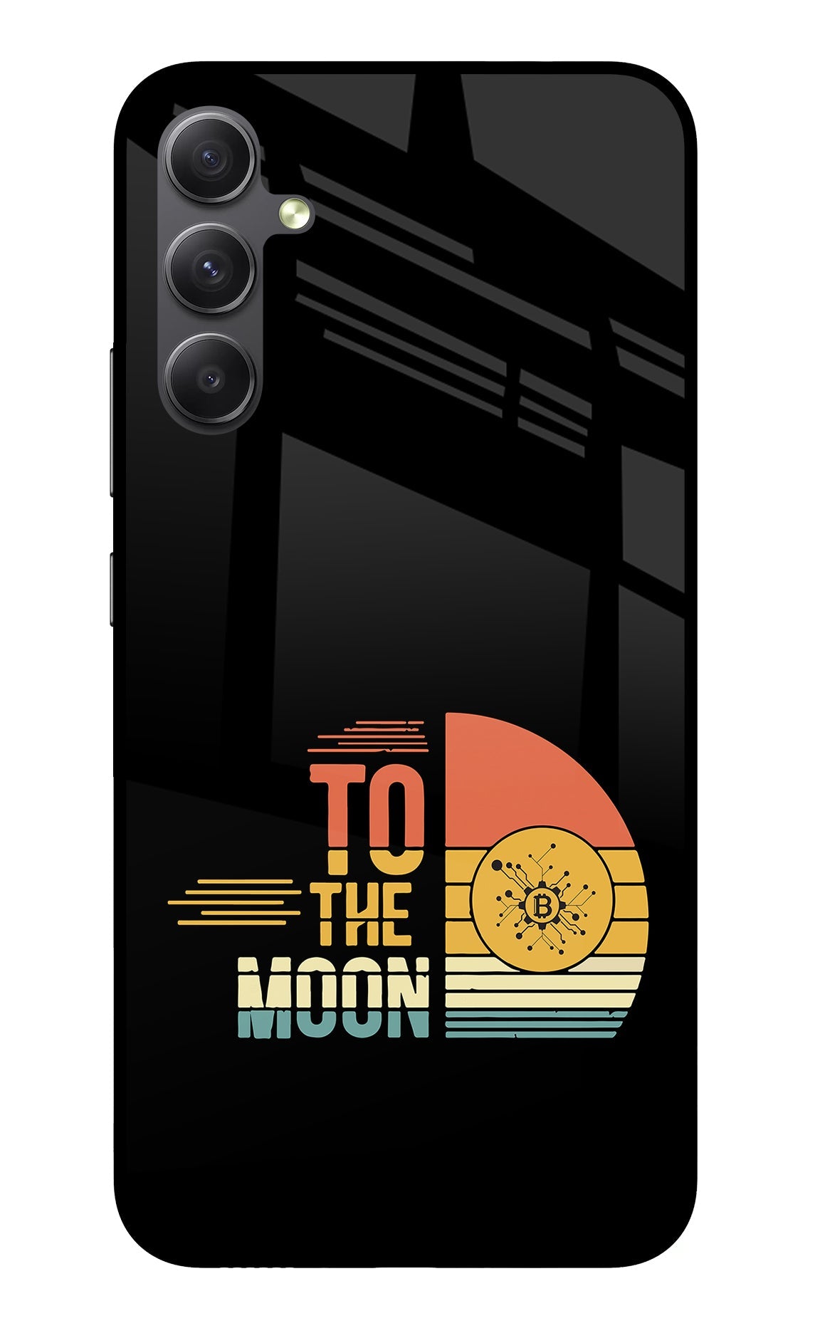 To the Moon Samsung A34 5G Back Cover