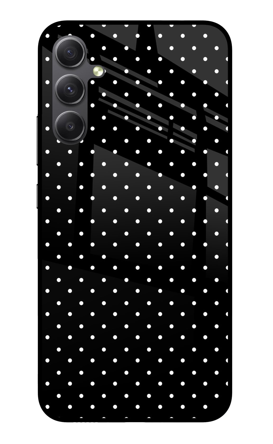 White Dots Samsung A34 5G Back Cover