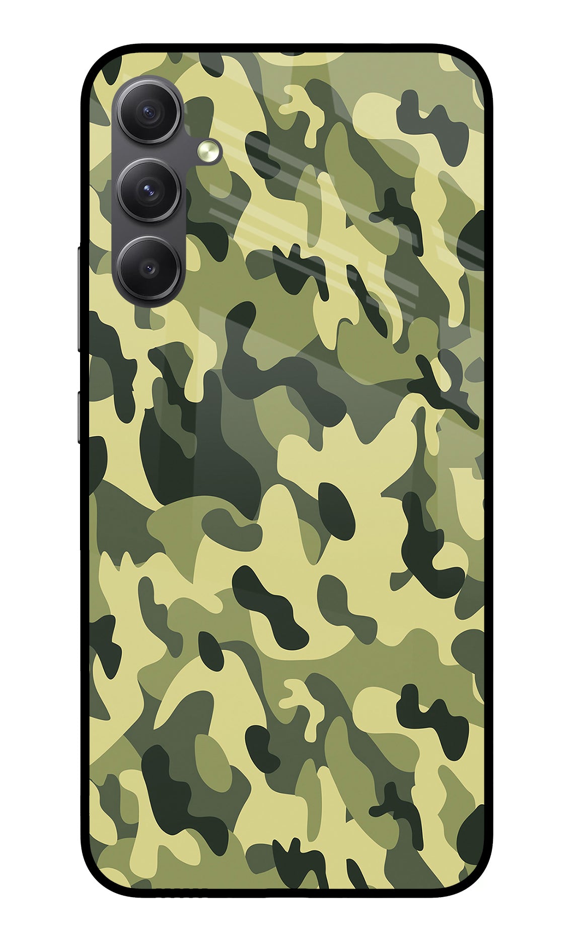 Camouflage Samsung A34 5G Back Cover