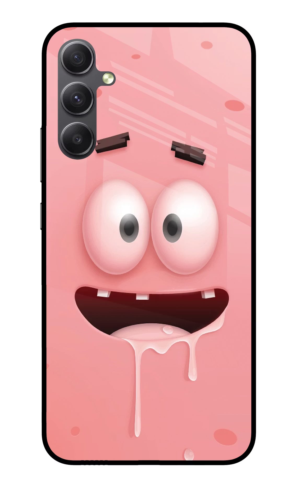 Sponge 2 Samsung A34 5G Glass Case Back Cover by Casekaro