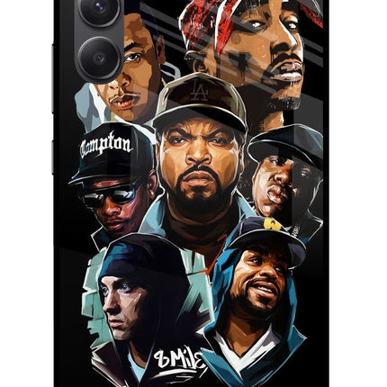 Rappers Samsung A34 5G Glass Case