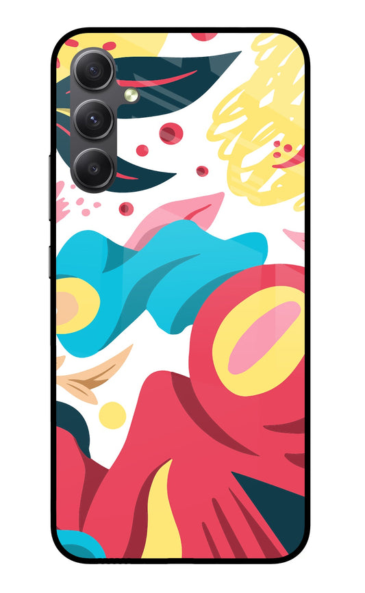 Trippy Art Samsung A34 5G Glass Case