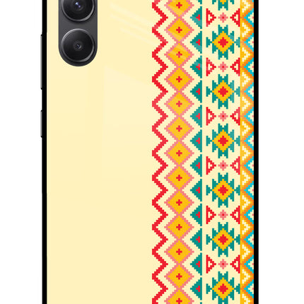 Ethnic Seamless Samsung A34 5G Glass Case