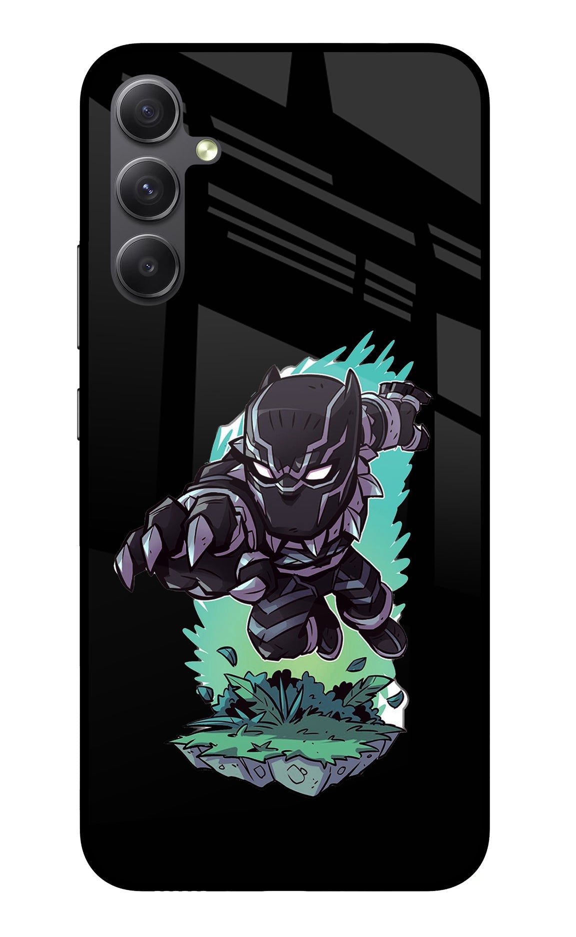 Black Panther Samsung A34 5G Glass Case