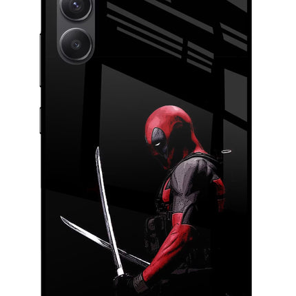 Deadpool Samsung A34 5G Glass Case