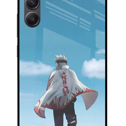 Kakashi Samsung A34 5G Glass Case Back Cover by Casekaro
