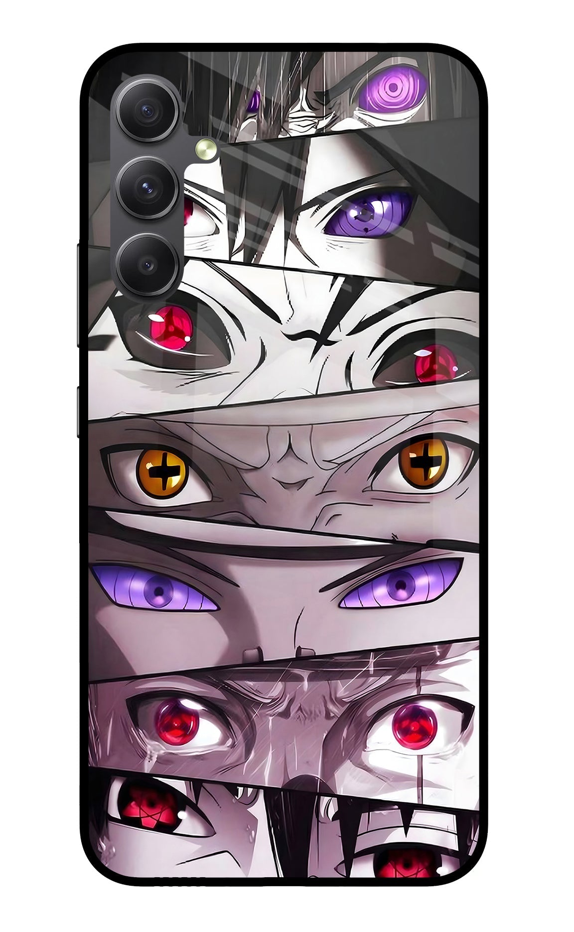 Naruto Anime Samsung A34 5G Glass Case